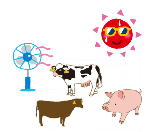 【畜産経営者の皆様へ】もうすぐ夏本番！家畜の暑熱対策は準備万端ですか？